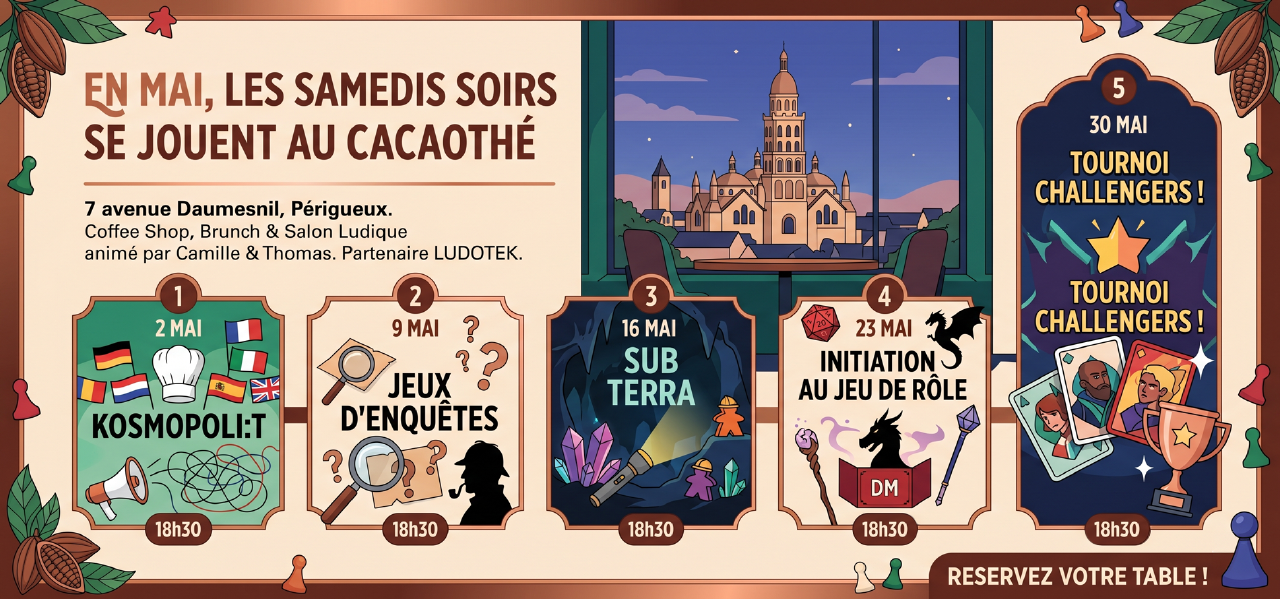 Soirées Cacaothé